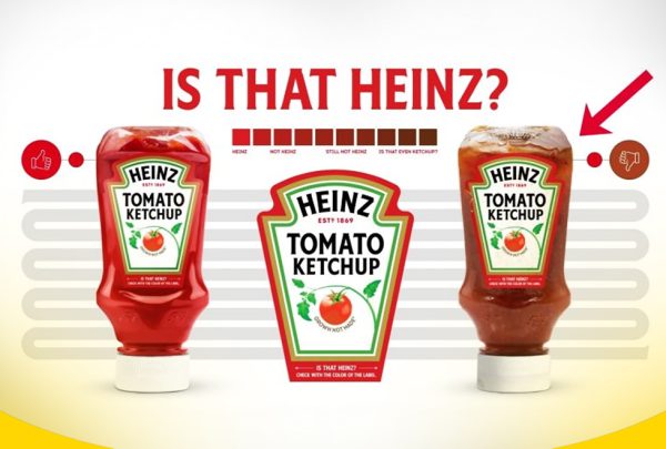 Not all ketchup is in a bottle Heinz