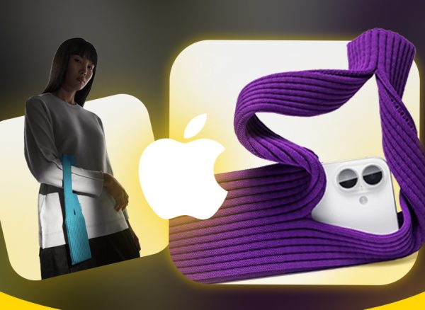 Apple merges elegance with technology Apple unveils its latest innovation, the “iPhone Pocket,” the first 3D woven case with a sleek and modern design12