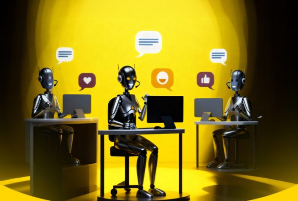 When the way we communicate changes our view of the world changes Why do people choose to talk to robots instead of 2humans