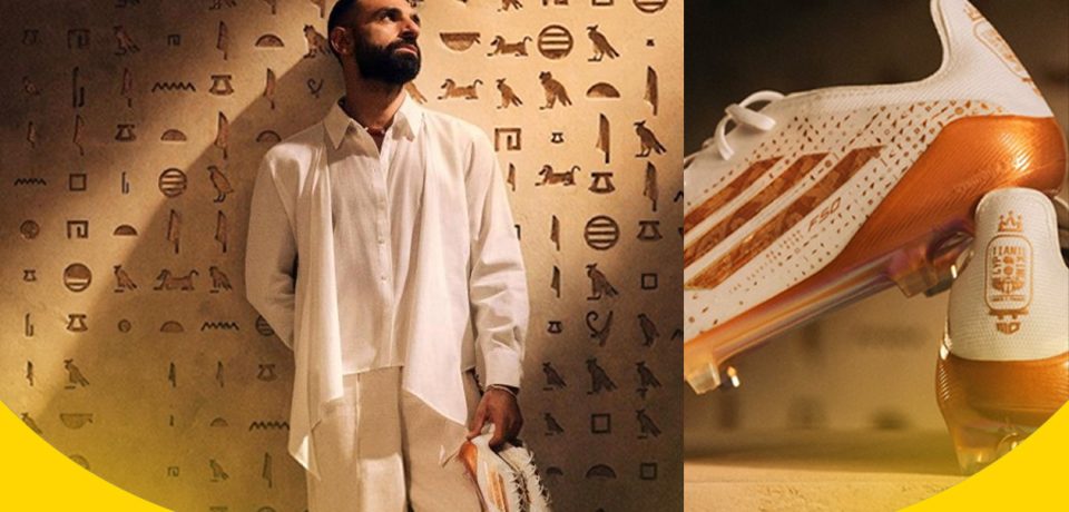 Every design tells a story… every step speaks volumes.Adidas launched Mohamed Salah's new F50 Elite boots ahead of the Africa Cup of Nations2. Every design tells a story… every step speaks volumes.Adidas launched Mohamed Salah's new F50 Elite boots ahead of the Africa Cup of Nations2.