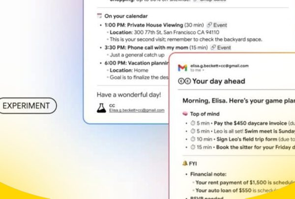 Start your morning with all your tasks organized and ready Google launches its smart assistant CC offering a helpful morning summary for users Start your morning with all your tasks organized and ready Google launches its smart assistant CC offering a helpful morning summary for users